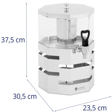 Dispenser Buffet Koeling Dispenser voor dranksappen 4 L