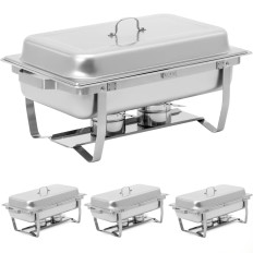 BEMEMAR Bufet Ohrievač pre pastu GN 1/1 7.5 L STAL-SET 4 ks.