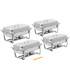 Bememar-Buffetheizung für PAGLE GN 1/1 7.5 l STAL-Set 4-tlg.