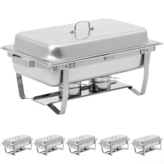 Bememar Buffet Aquecedor para Colar GN 1/1 7.5 L Stal - Set 6 PCs.