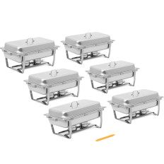 Bememar buffetvarmer til pasta GN 1/1 7.5 l Stal-Set 6 stk.