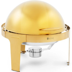 Buffetheizung für Rundpaste 6 L - Golden