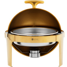 Buffetheizung für Rundpaste 6 L - Golden