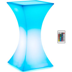 Square Club Tablica s pozadinskim osvjetljenjem RGBW LED 60 x 60 x 110 cm