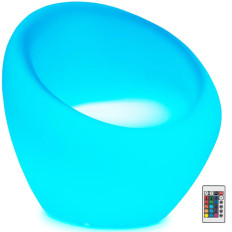 LED háttérvilágítású bár szék 62 x 68 cm