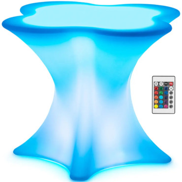 Tabela de barra de clube backlit rgbw led 80 x 80 x 110 cm