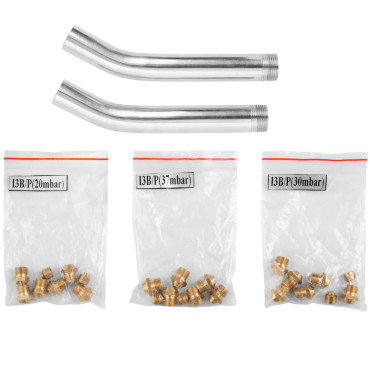 Διπλό φριτέζα αερίου με ντουλάπι προπανίου / LPG / φυσικού αερίου 2 x 36 L 30 kW