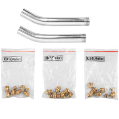 Διπλό φριτέζα αερίου με ντουλάπι προπανίου / LPG / φυσικού αερίου 2 x 36 L 30 kW