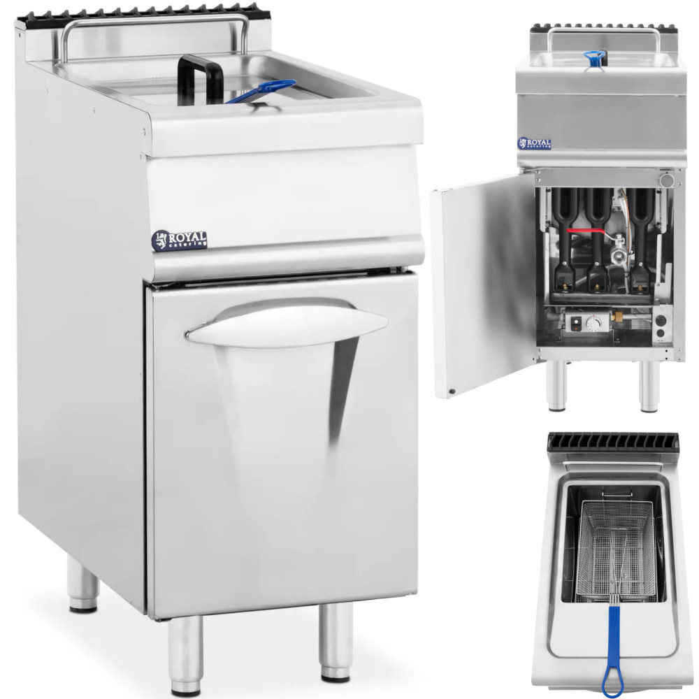 Dujų keptuvė su propanu / LPG / gamtinėmis dujomis 28 l 15 kW