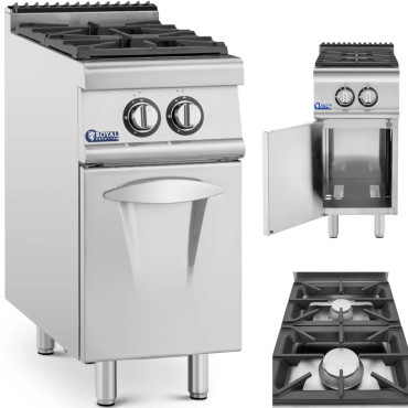 Gas cooker 2 burner with...