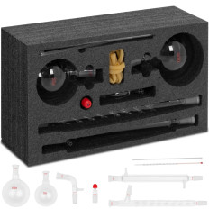 Laboratoriolasit tislaukseen 24/40 hionta - sarja 14 el.