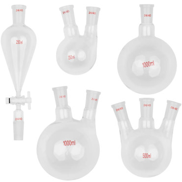 Laboratórne nádrže na destiláciu 24/40 - 32 ml.