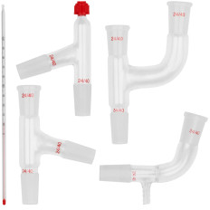 Lunettes de laboratoire pour la distillation d'un moulin 24/40 - Un ensemble de 32 el.