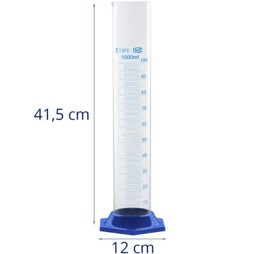 Laboratoriedekyler med 1000 ml pipetter