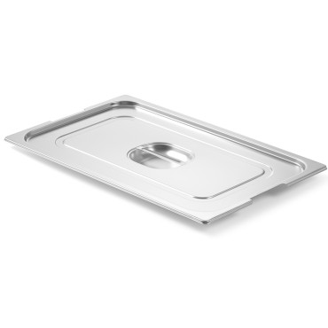 GN PROFI LINE-säiliön kansi, jossa on lovi GN1 / 2 2 265x325mm ruostumattomasta teräksestä - Hendi 804223