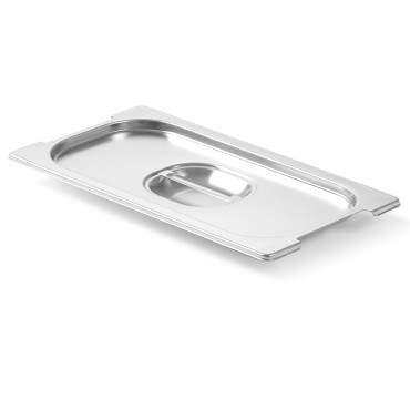 GN PROFI Line kontajner Veko s výrezom na GN1 / 3 rukoväte 325x176mm nerezová oceľ - Hendi 804230