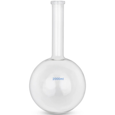 Glaskolv. Laboratorieutrymmen. Laboratorium 2000 ml