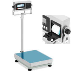 Platform skala med LCD-etiketprinter 50 x 40 cm 300 kg / 10 g
