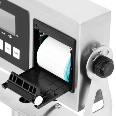 Platformas skala ar LCD etiķetes printeri 50 x 40 cm 300 kg / 10 g
