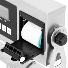 Scala di piattaforma con stampante per etichette LCD 60 x 45 cm 300 kg / 10 g