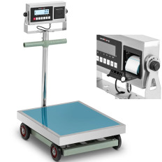 Platform nyomtatóval LCD címkék 60 x 50 cm 600 kg / 100 g