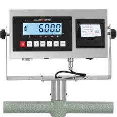 Platforma s tiskalnikom LCD nalepkami 60 x 50 cm 600 kg / 100 g