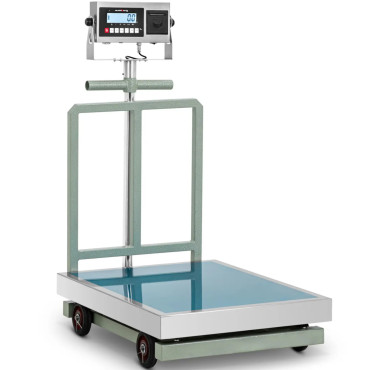 Platformēšanas svars ar LCD etiķetes printeriem 60 x 80 cm 1000 kg / 200 g