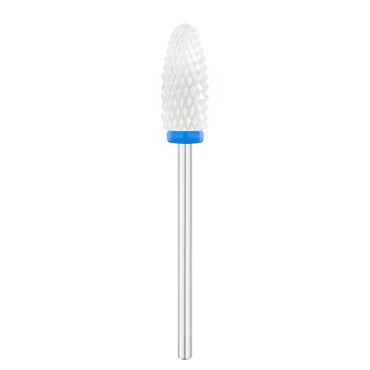 EXO Keramikfräser Oval Ø6,0mm Blau / 307M — Vorderansicht