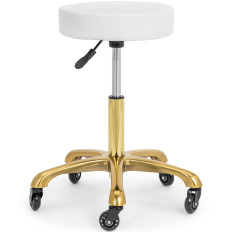 Stool kosmeetiline väljaheide ratas kuni 150 kg Worcester - White Gold