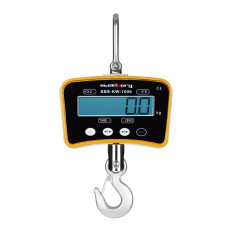 Āķis Svars ir apturēts ar tālvadības pulti līdz 1 ton 1t LCD dzeltenā krāsā