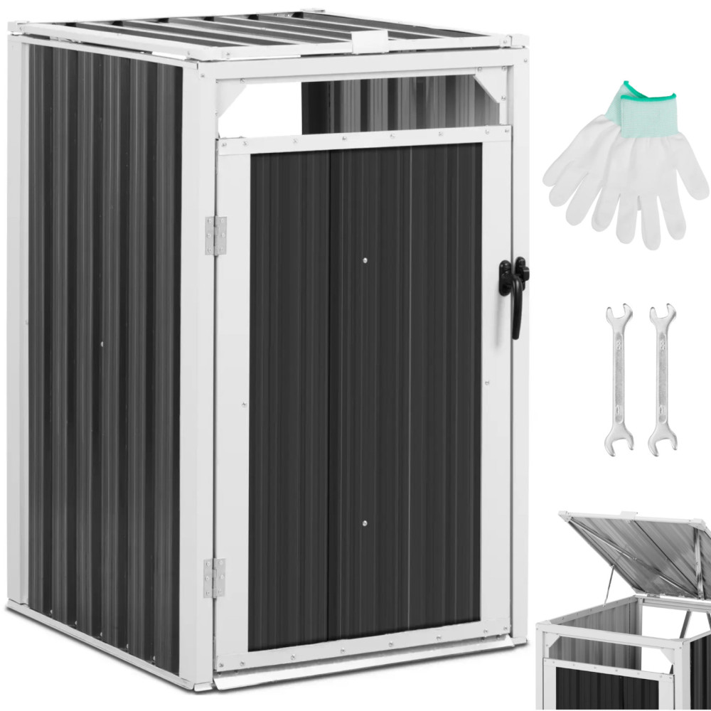 Cover van de KUBA-CHUBS COFER 240 L - GRIJS Cover van de KUBA-CHUBS COFER 240 L - GRIJS