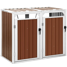 Kryt Kuba chubs pokrývají dvojitý 2 x 240 l - hnědá