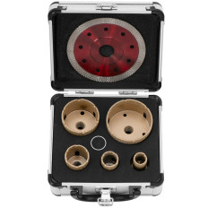 Diamantgat voor hoekige slijpmachines 20/25/35/55/68 115 mm M14 - Set