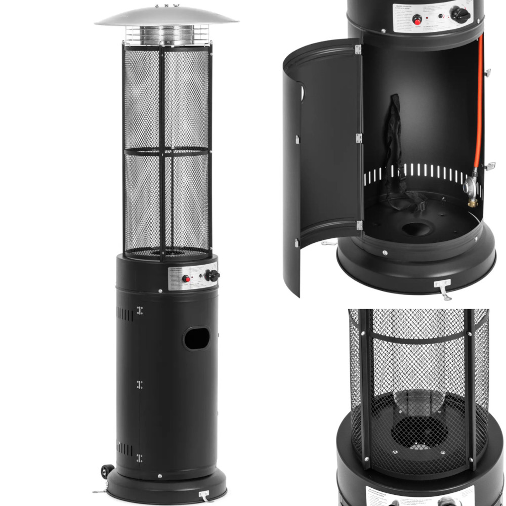 Tepelná lampa Tepelný kúrenie Targer Targer 11 kW 1845 mm - čierna