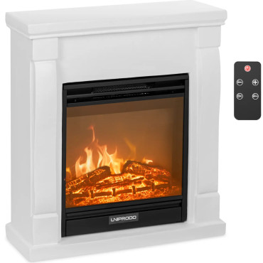 Electric fireplace with a...
