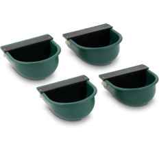 Bovinos de ganado Caballos de plástico 2.8 L - Conjunto de 4 PCs.