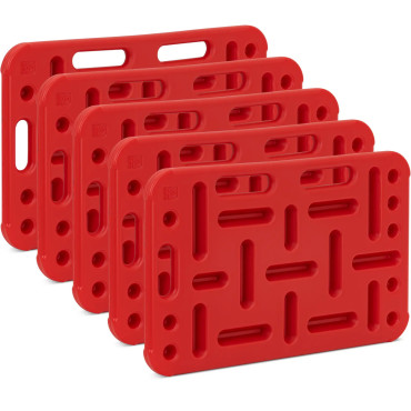 Plataforma para pigganger para porcos 77 x 47 cm - 5 pcs.