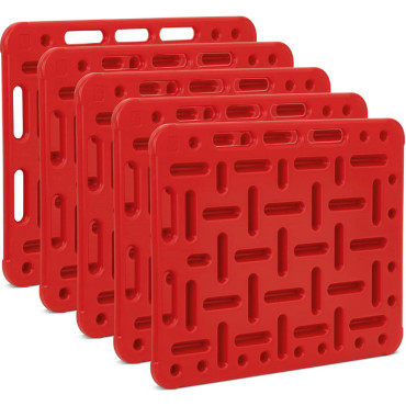Plaat van gebogen sorteren voor varkens voor varken 97 x 77 cm - een set van 5 stuks.