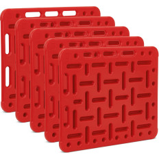 Ploča savijenog sortiranja za svinje za svinja 97 x 77 cm - set od 5 komada.