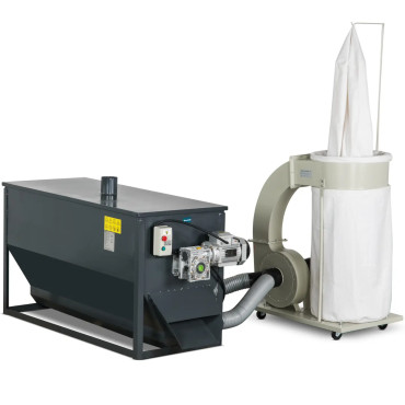 Geladeira para abaixar a temperatura do pellet até 300 kg / h 400 V 1500 W