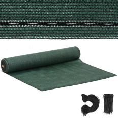 Maskirna maska za ograjo HDPE 50 x 1,2 M 150 g / m2 - Set