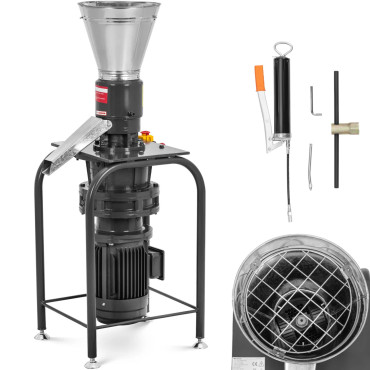 Peeleciarka Pritisnite za proizvodnjo peletov žagovine PAS II 150 mm 100 kg / h 4000 W