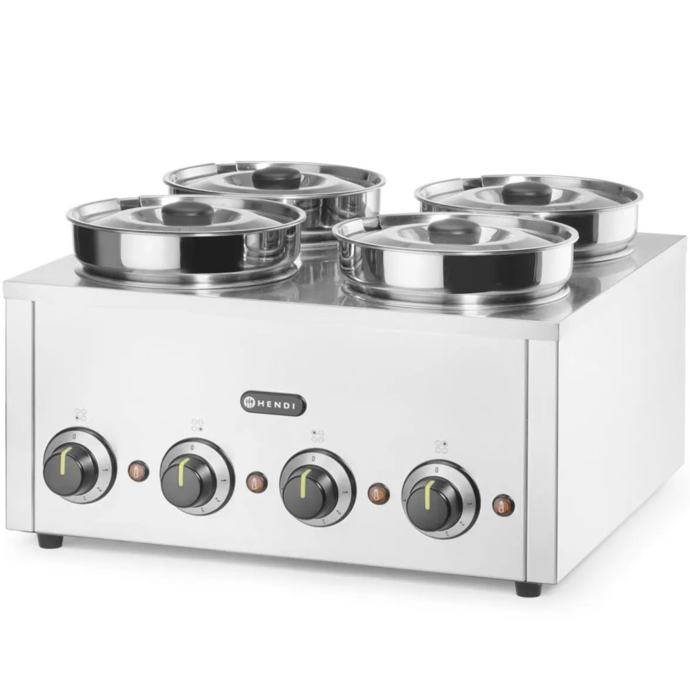 Bemar elektrisk varmeapparat for retter Supper Termosystem 4 800 W 4 x 4 l