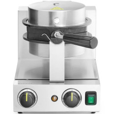 Rotary vafeļu vafeļu vafeļu vafeļu vafeles. 170 mm 1500 W