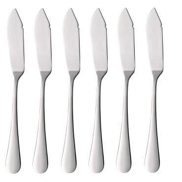 Kniv för fisk bestick "blues" set 6st. - Hendi 768112