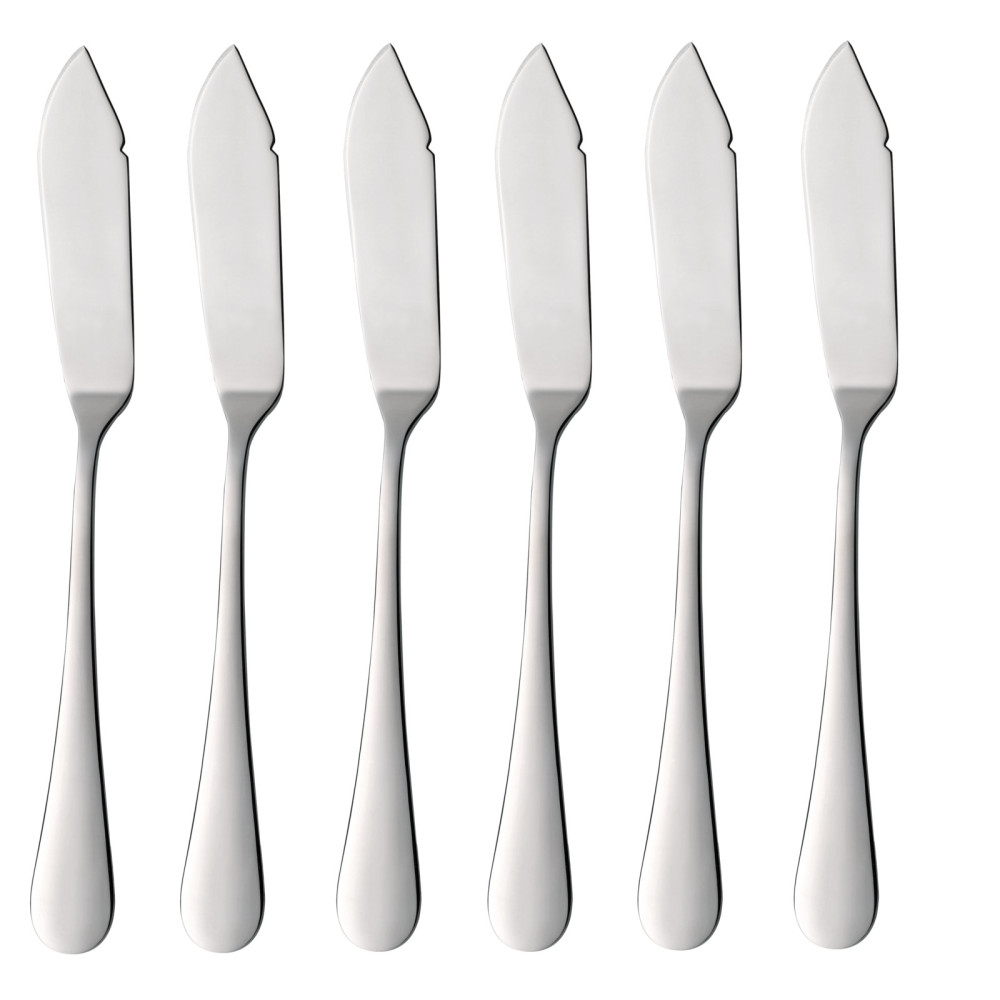 Faca para cutelaria de peixe "Blues" Set 6pcs. - Hendi 768112 Faca para cutelaria de peixe "Blues" Set 6pcs. - Hendi 768112