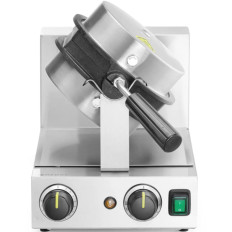 Rotary vafeļu vafeļu vafeļu vafeļu vafeles. 170 mm 1500 W