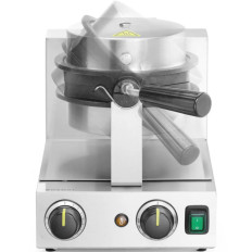 Rotary vafeļu vafeļu vafeļu vafeļu vafeles. 170 mm 1500 W