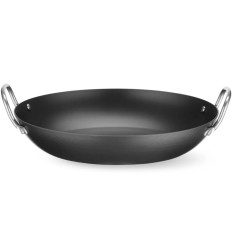 Frigideira para o serviço universal de aço carbono. 204 mm