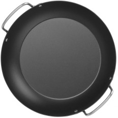 Frying pan for carbon steel universal serving. 243 mm